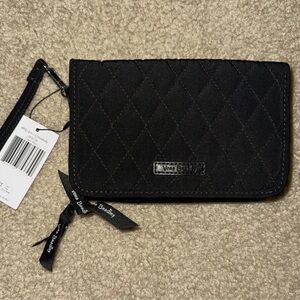 Vera Bradley Classic Black RFID Crossbody NWT